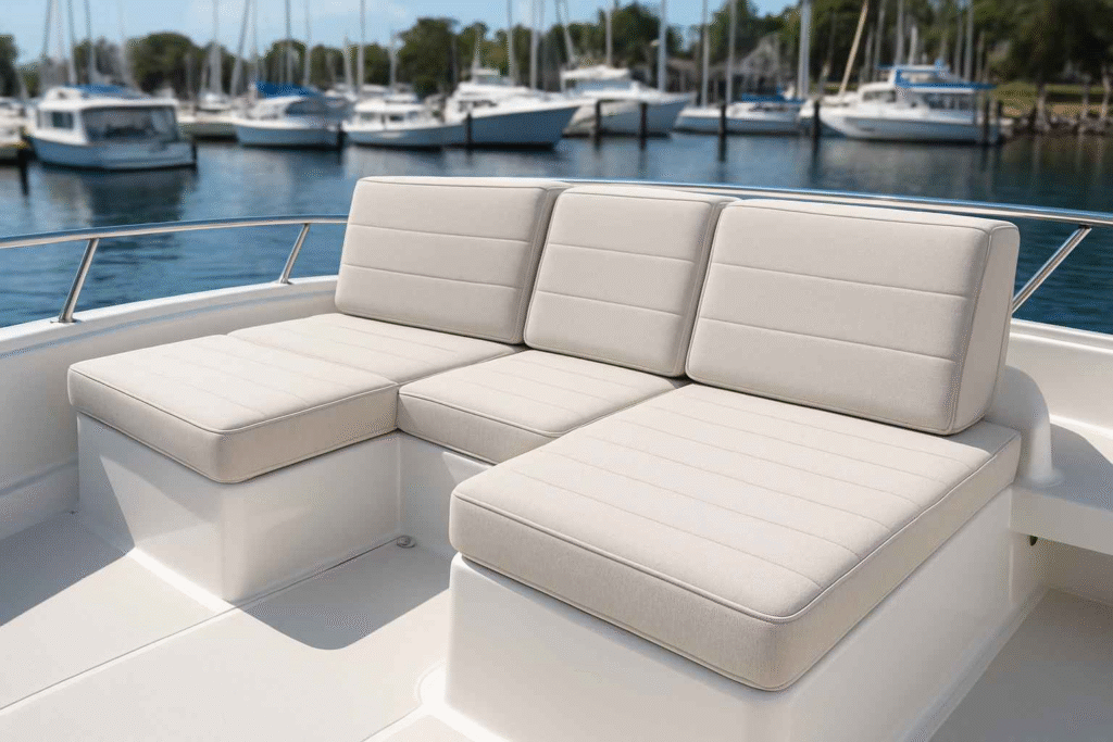 Boat Fabric Squab Cleaning1