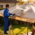 Professional Outdoor Umbrella Cleaning auckland