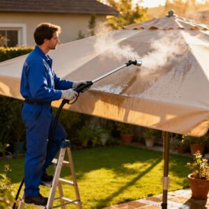 Professional Outdoor Umbrella Cleaning auckland