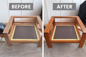 before and after outdoor furniture cleaning cleaner couch